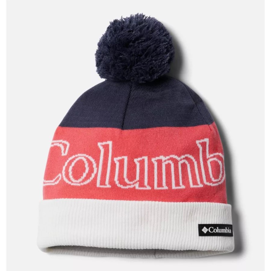 Polar Powder II Omni-Heat Infinity Beanie Nocturnal/Bright Geranium/White Columbia Sale