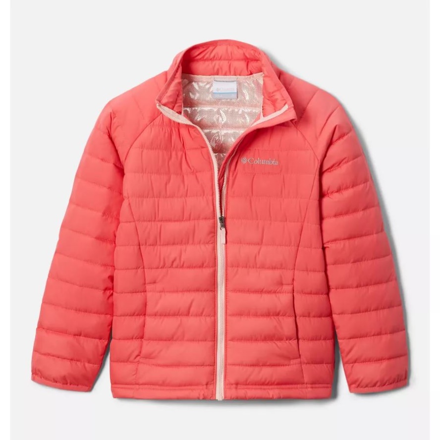 Powder Lite Girls Insulated Jacket Columbia Sale Blush Pink