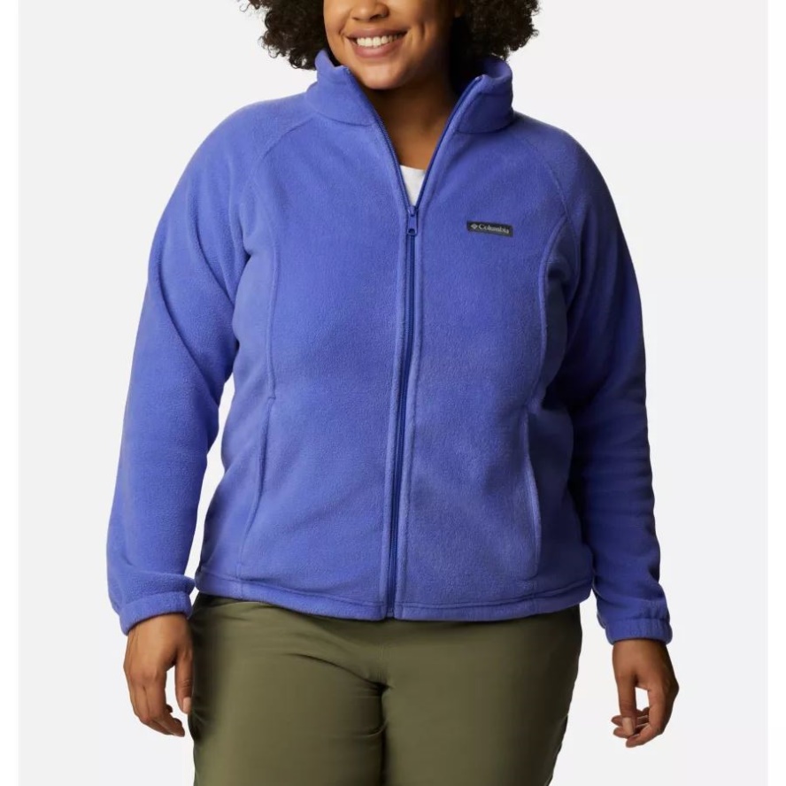 Purple Lotus Columbia Sale Women's Benton Springs Full Zip Plus Size