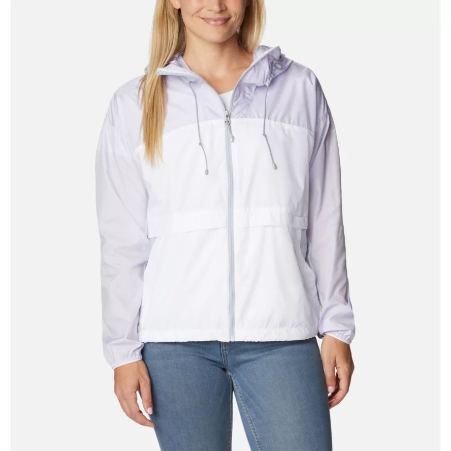 Purple Tint/White/Cirrus Grey Women's Alpine Chill Windbreaker Jacket Columbia Sale