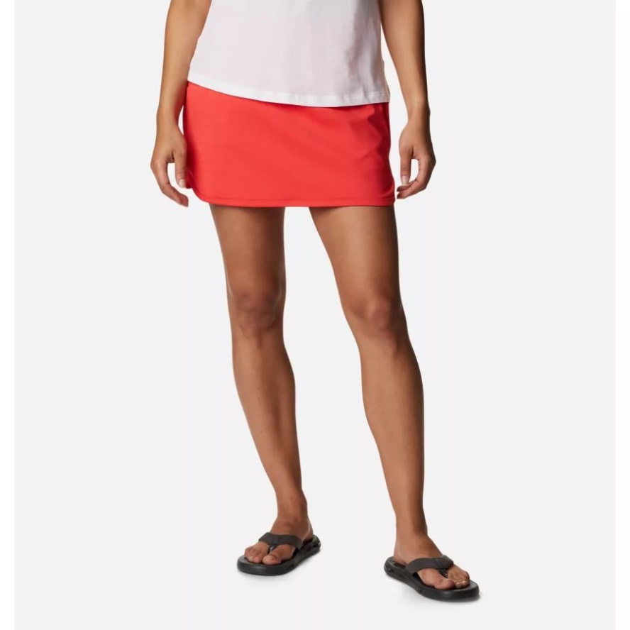 Red Hibiscus Columbia Sale Women's Sandy Creek Stretch Skort