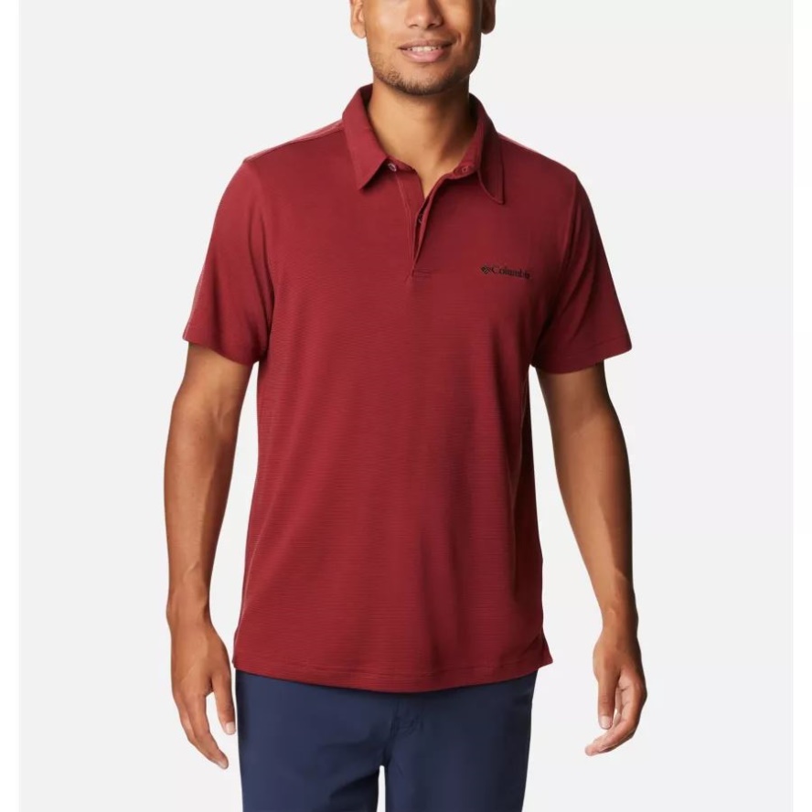 Red Jasper Columbia Sale Men's Sun Ridge II Polo