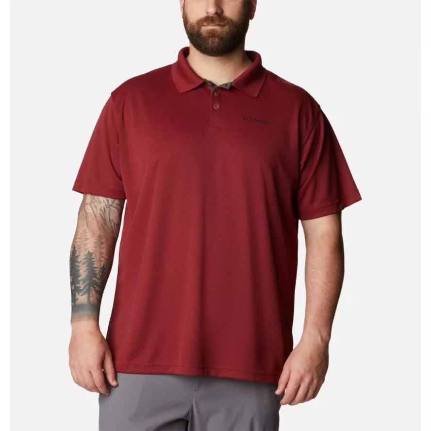 Red Jasper Columbia Sale Men's Utilizer Polo Shirt Big