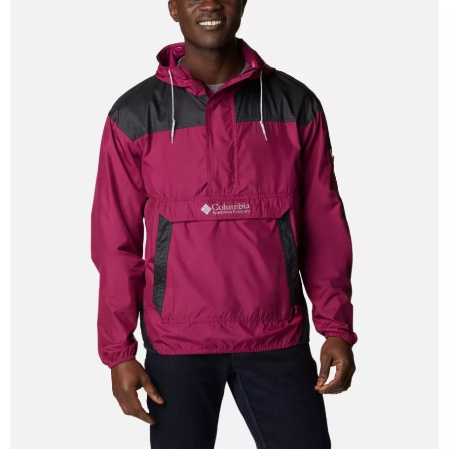 Red Onion/Black Columbia Sale Men's Challenger Windbreaker