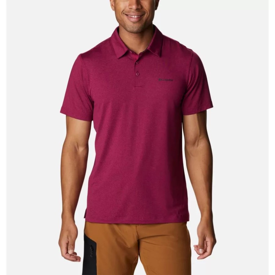 Red Onion Men's Tech Trail Polo Columbia Sale