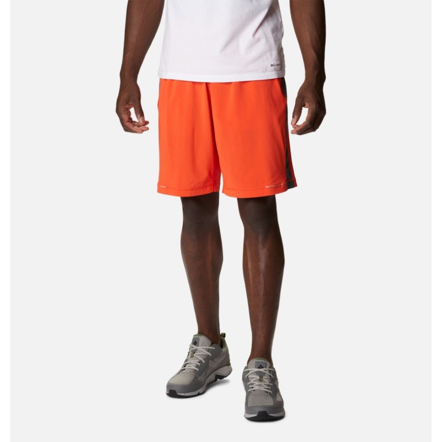 Red Quartz/Grill Columbia Sale Men's Stealth Camp Active Short