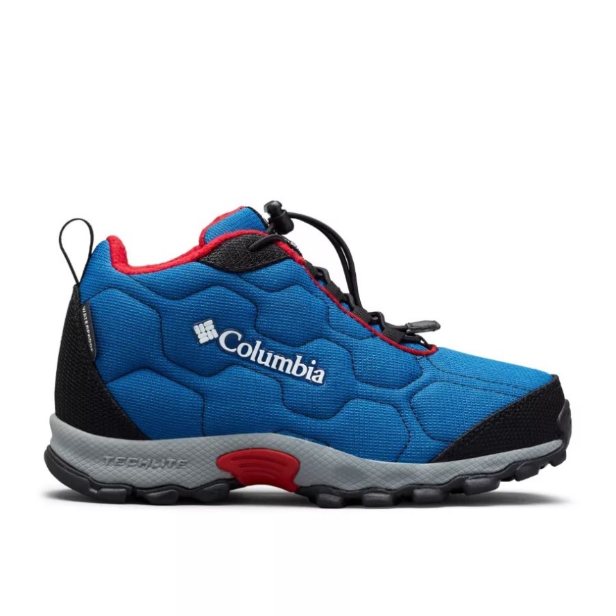 Royal/Rocket Youth Firecamp Mid 2 Waterproof Shoe Columbia Sale