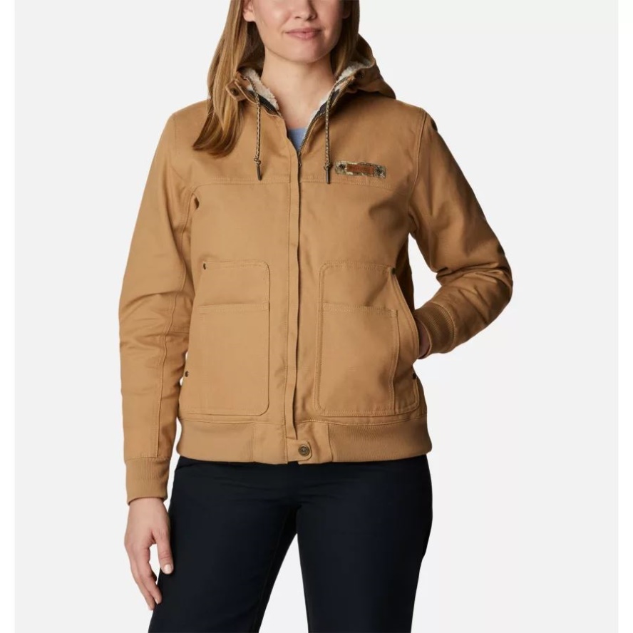 Sahara/Chalk Sherpa Columbia Sale Women's PHG Roughtail Field Jacket