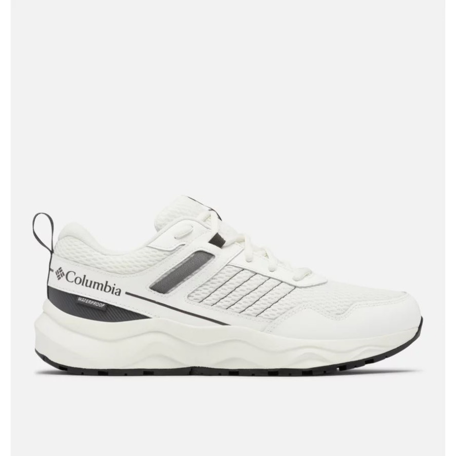 Sea Salt/Dark Grey Columbia Sale Men's Plateau Waterproof Shoe