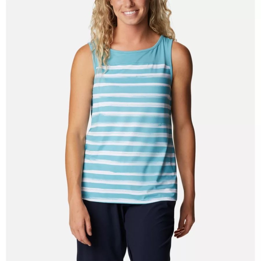Sea Wave Brush Stripe Women's Chill River Tank Columbia Sale