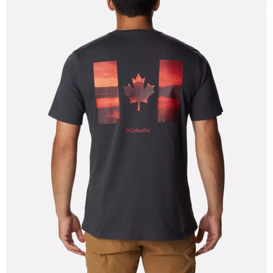 Shark/Canada Lakescape Graphic Columbia Sale Men's Rockaway River Country T-Shirt Tall
