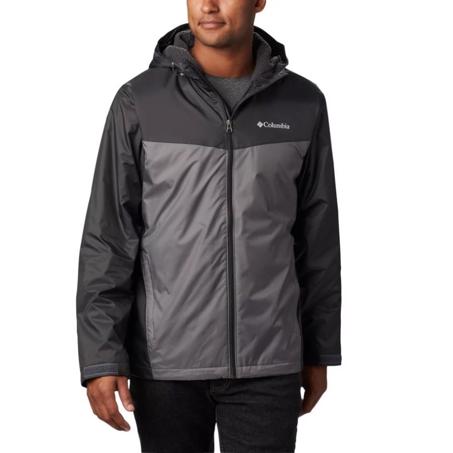 Shark/City Grey Men's Glennaker Sherpa Lined Jacket Columbia Sale