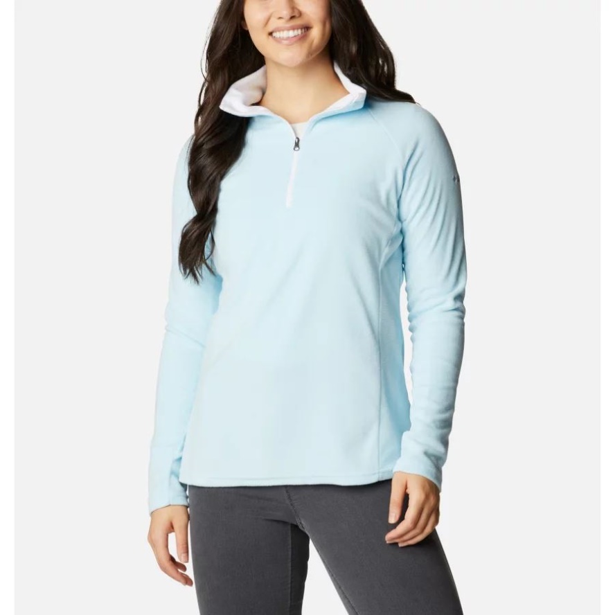 Spring Blue/White Women's Glacial IV Half Zip Fleece Columbia Sale