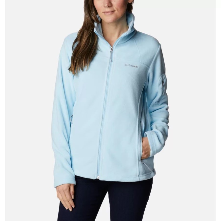 Spring Blue Women's Fast Trek II Fleece Jacket Columbia Sale