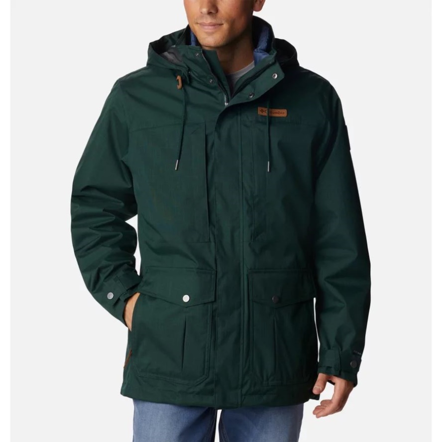 Spruce Columbia Sale Men's Horizons Pine 3-in-1 Waterproof Jacket
