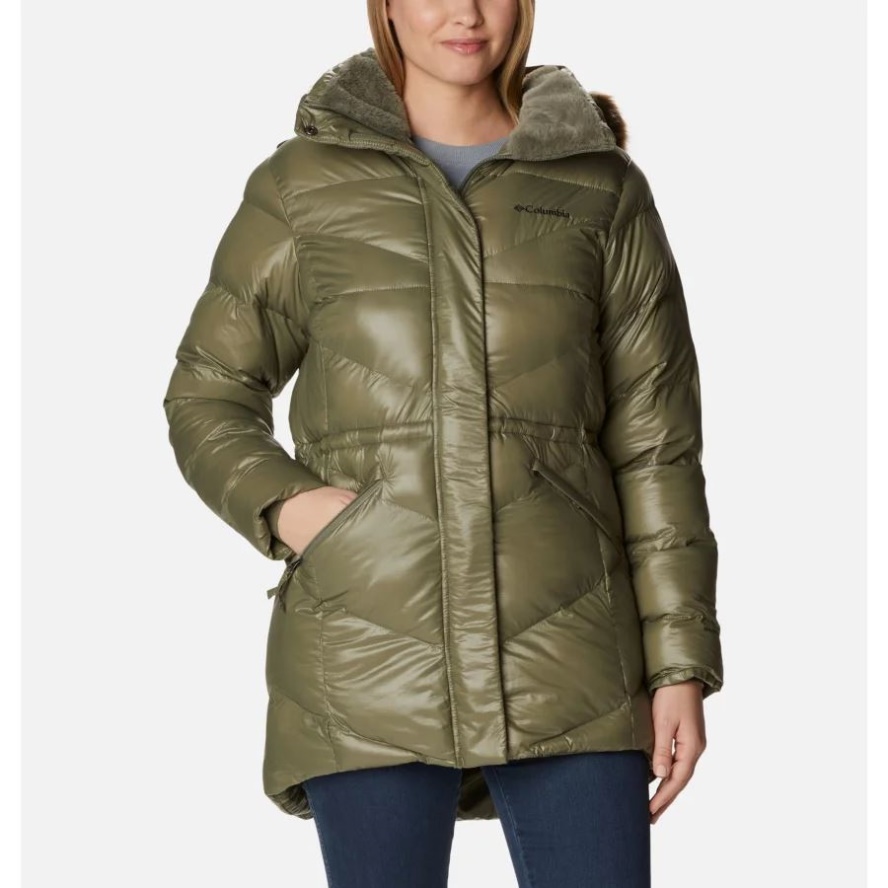 Stone Green Gunmetal Women's Peak to Park Mid Insulated Jacket Columbia Sale Brand