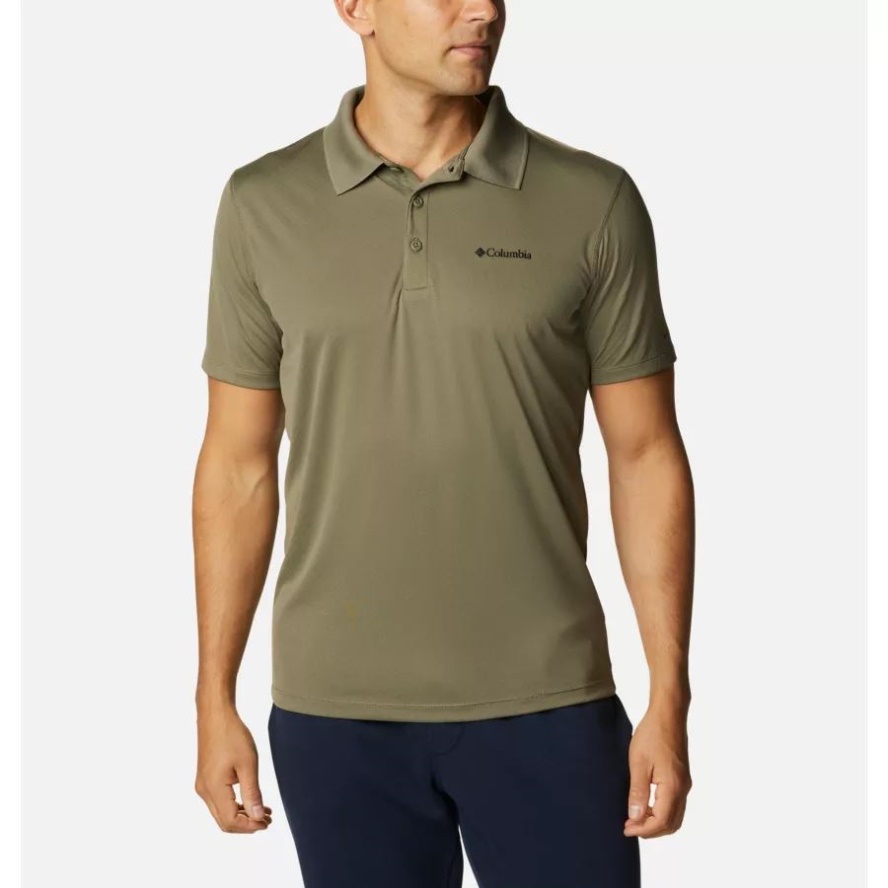 Stone Green Men's Zero Rules Polo Columbia Sale