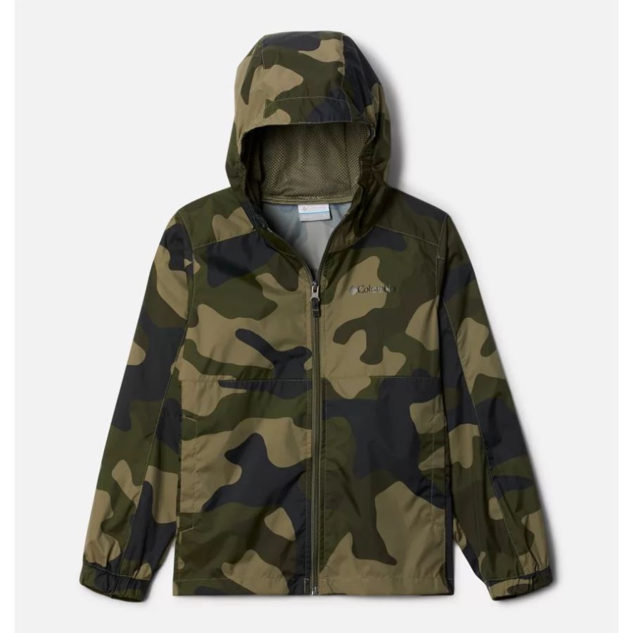 Stone Green Mod Camo Columbia Sale Kids' Glennaker Springs Jacket