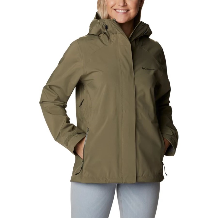 Stone Green Women's Earth Explorer Shell Jacket Columbia Sale