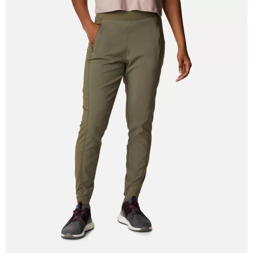 Stone Green Women's On The Go Hybrid Pants Columbia Sale