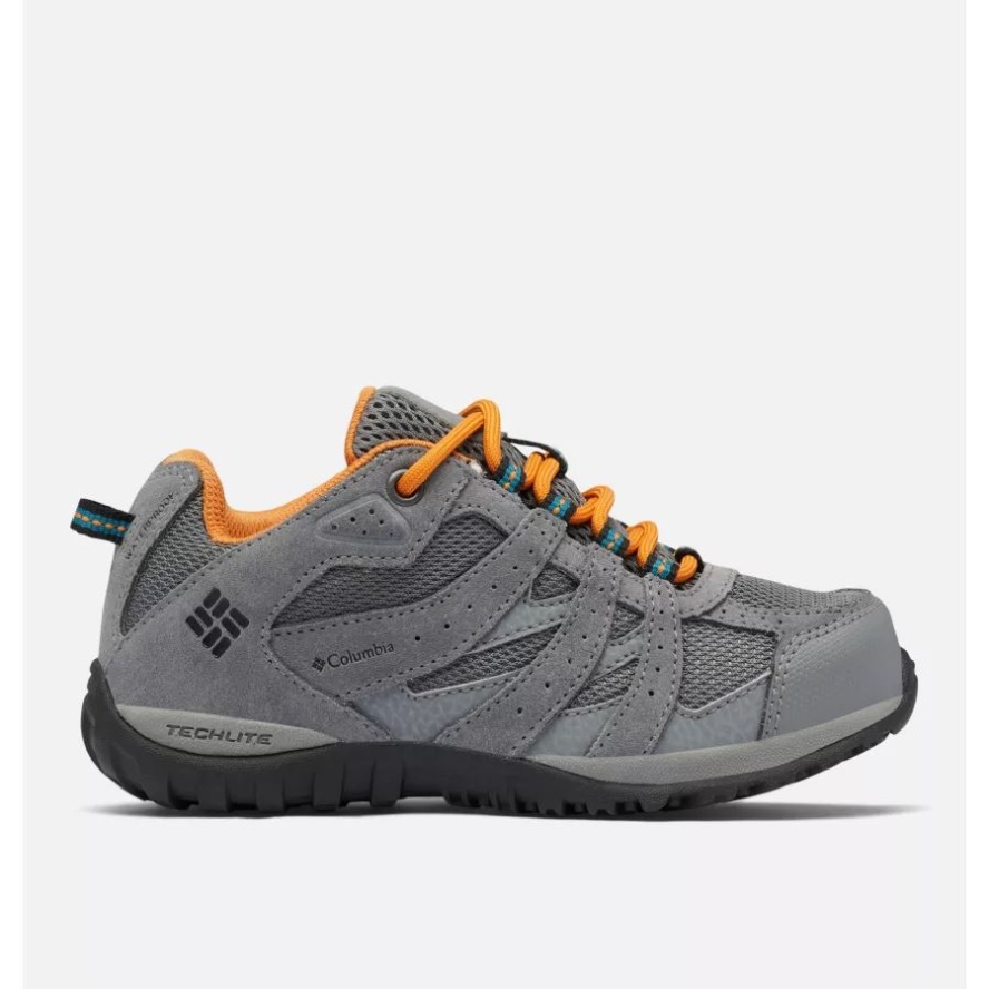 Ti Grey Steel/Gold Amber Columbia Sale Little Kids' Redmond Waterproof Shoe