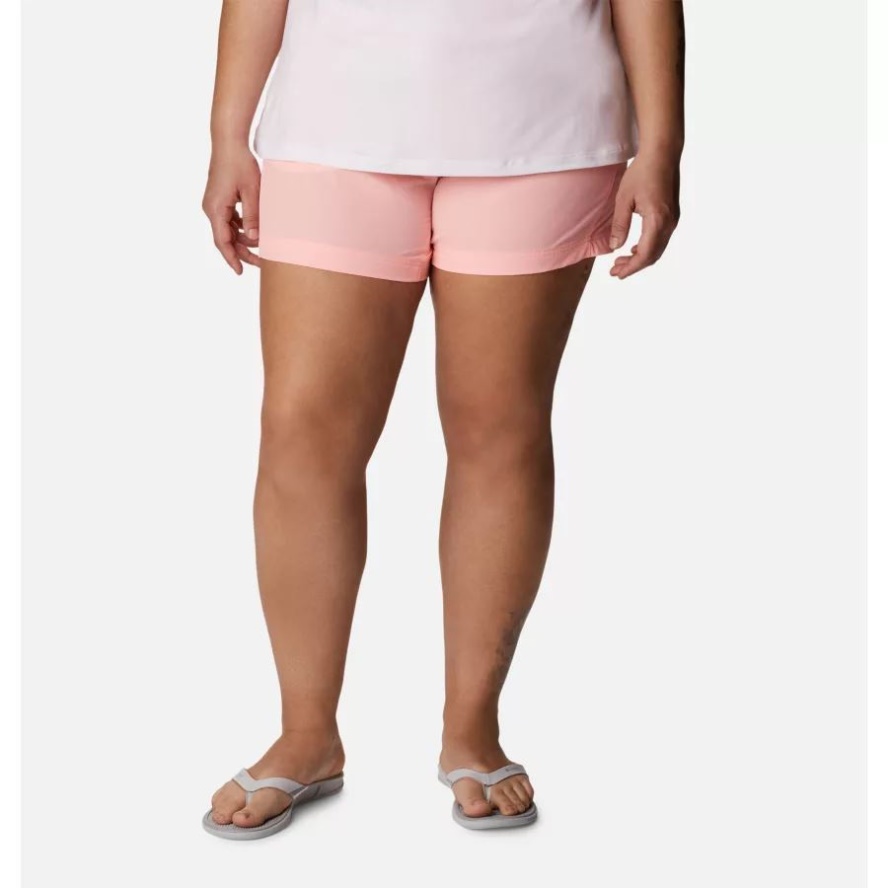 Tiki Pink Women's PFG Coral Point III Shorts Plus Size Columbia Sale