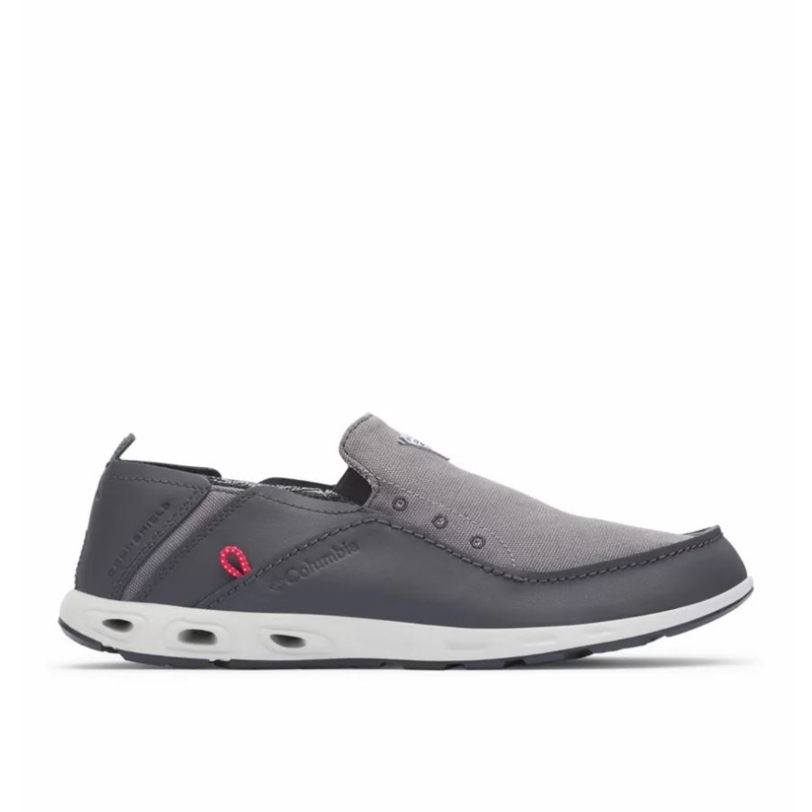 Titanium MHW/Bright Red Men's PFG Bahama Vent Shoe Wide Columbia Sale