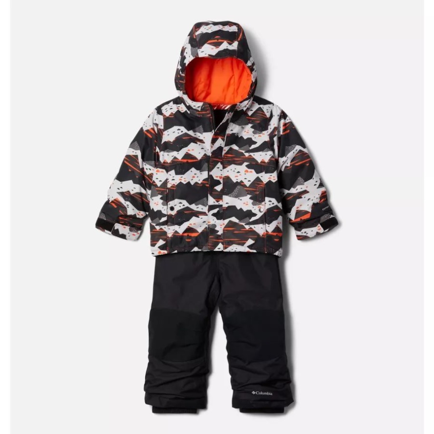 Toddler Buga Jacket & Bib Set Red Quartz Scrapscape Columbia Sale