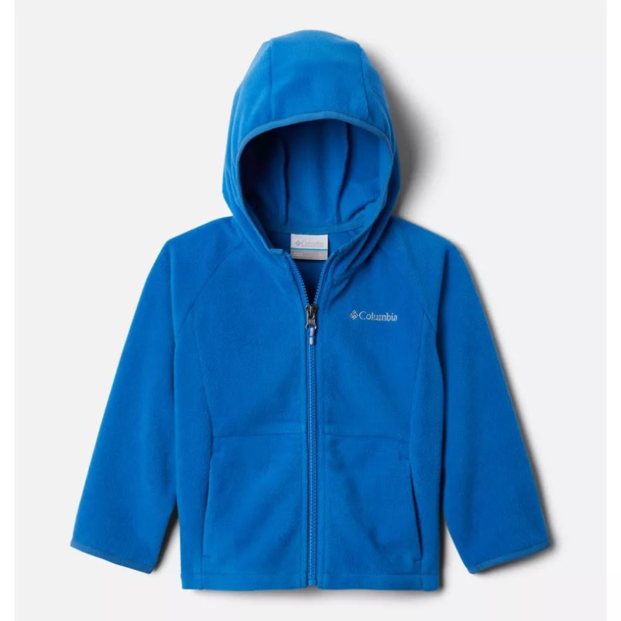 Toddler Fast Trek II Fleece Hoodie Bright Indigo Columbia Sale