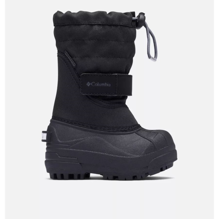 Toddler Powderbug Plus II Snow Boot Black/Graphite Columbia Sale