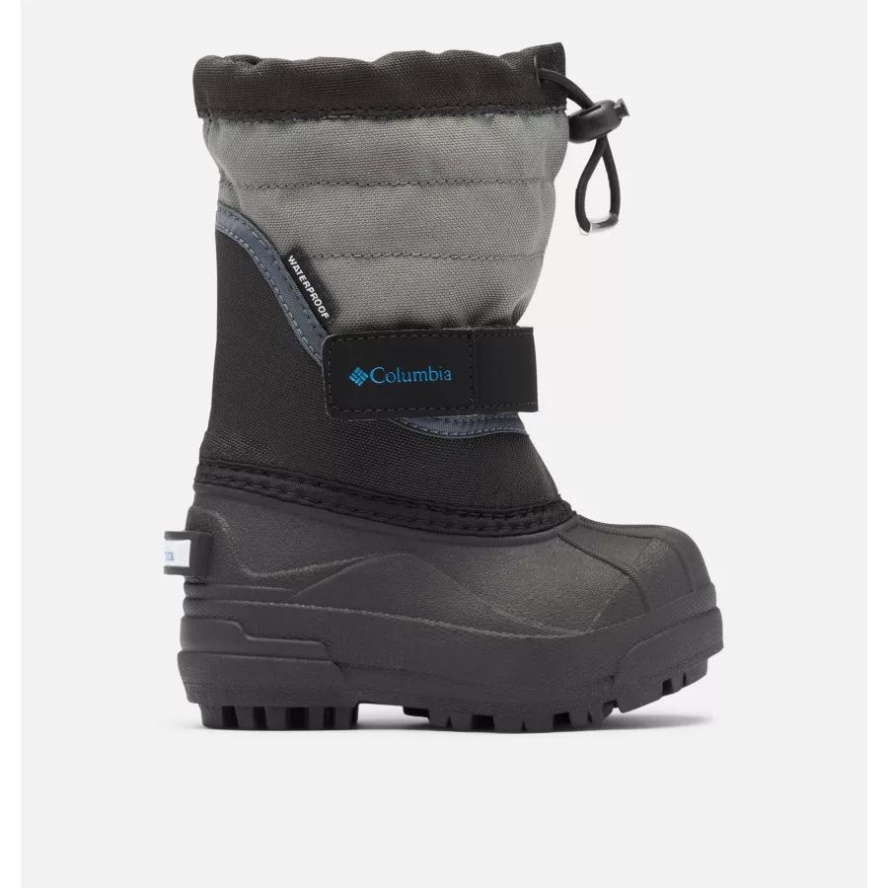 Toddler Powderbug Plus II Snow Boot Columbia Sale Black/Hyper Blue