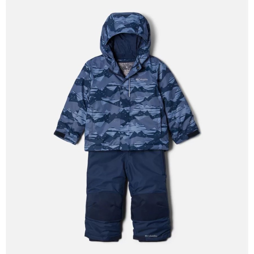 Toddlers' Buga Set Collegiate Navy Scrapscape Tonal Columbia Sale