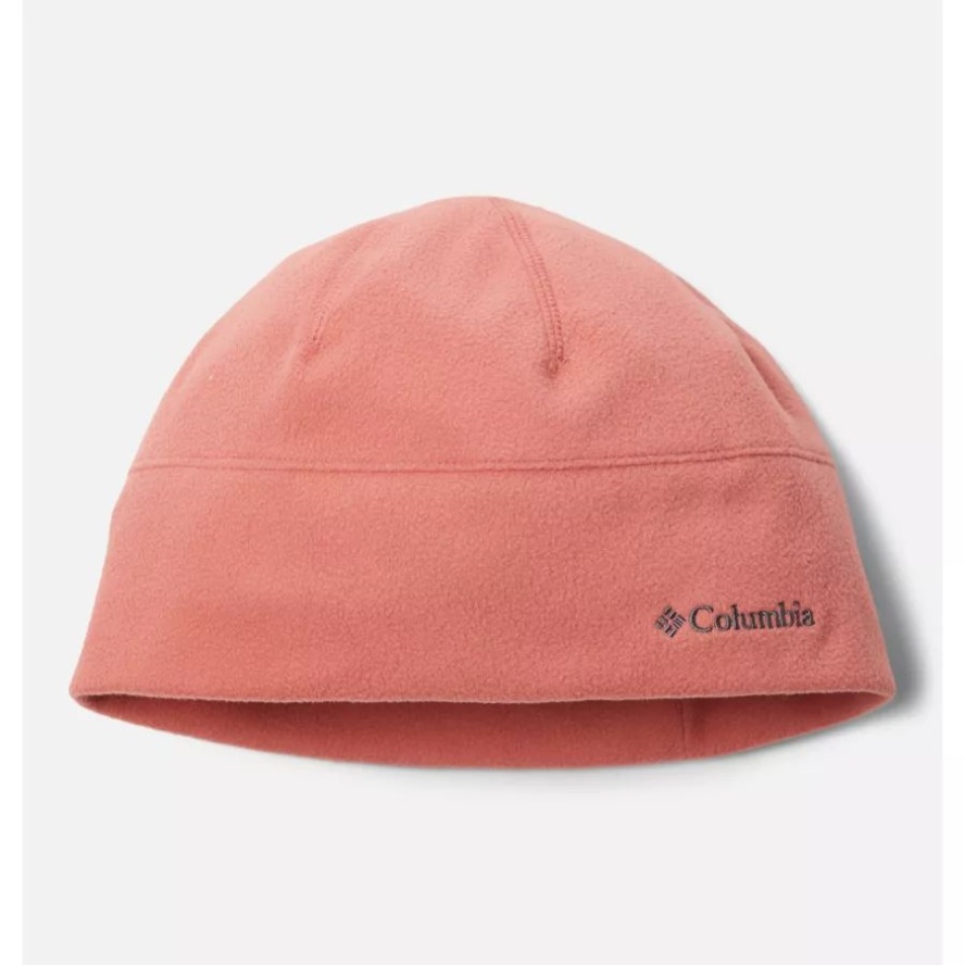 Trail Shaker Omni-Heat Fleece Beanie Dark Coral Columbia Sale