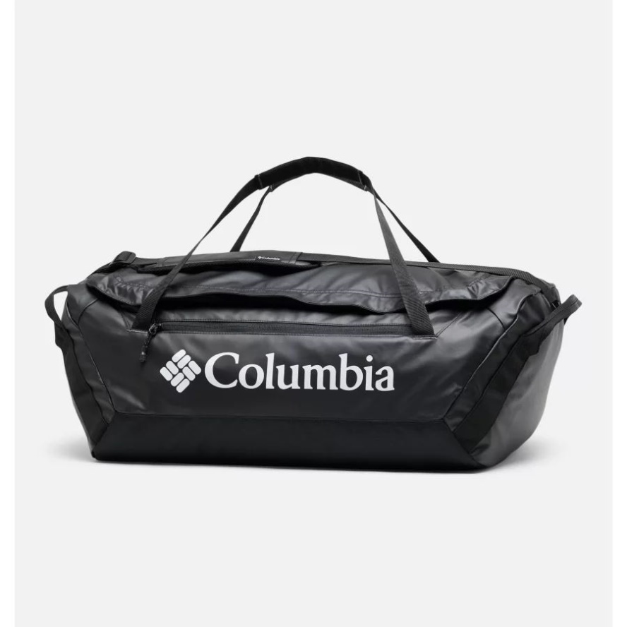 Unisex On The Go 55L Waterproof Duffle Bag Black Columbia Sale