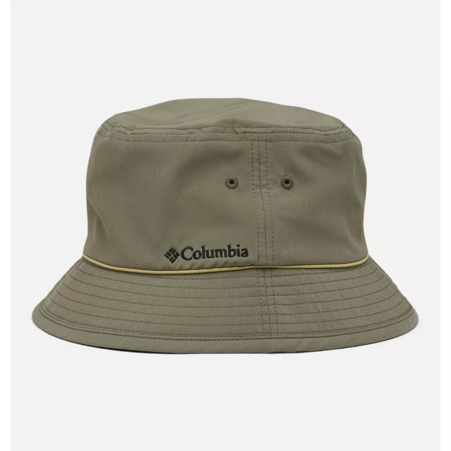 Unisex Pine Mountain Bucket Hat Columbia Sale Stone Green