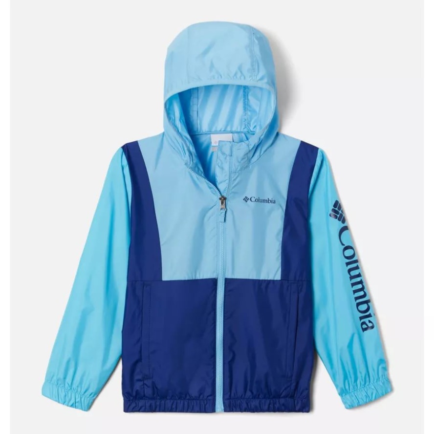 Vista Blue/Atoll/Dark Sapphire Columbia Sale Girls' Lily Basin Jacket