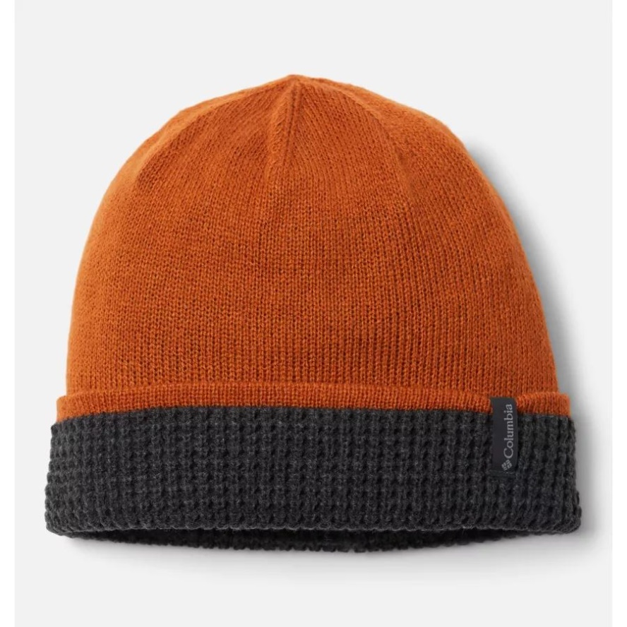 Warm Copper/Black City Trek Reversible Beanie Columbia Sale