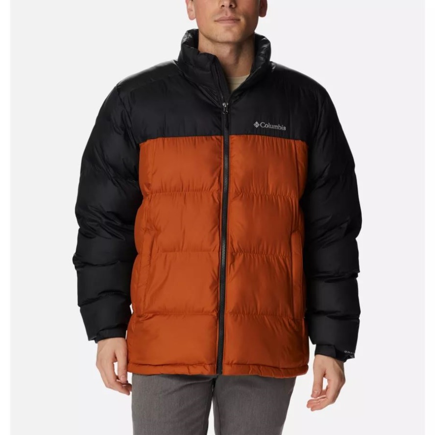 Warm Copper/Black Columbia Sale Men's Pike Lake Puffer Jacket