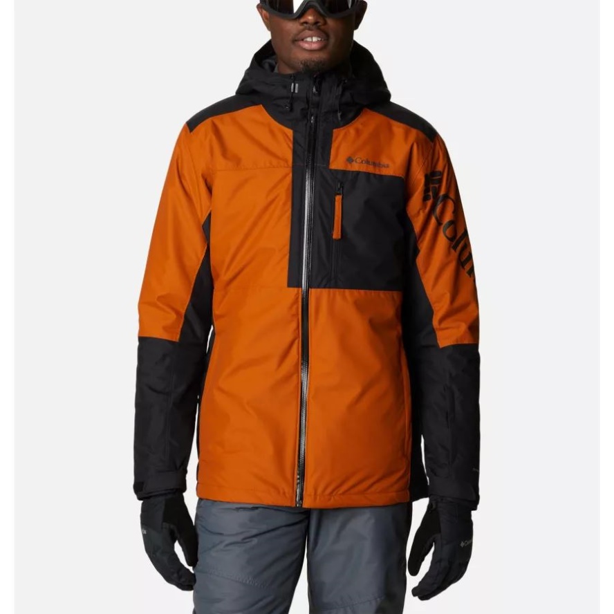 Warm Copper/Black Men's Timberturner II Ski Jacket Columbia Sale