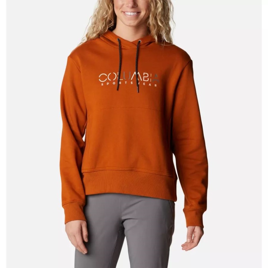 Warm Copper/Columbia Sale Stencil Women's Columbia Sale Lodge Hoodie Columbia Sale