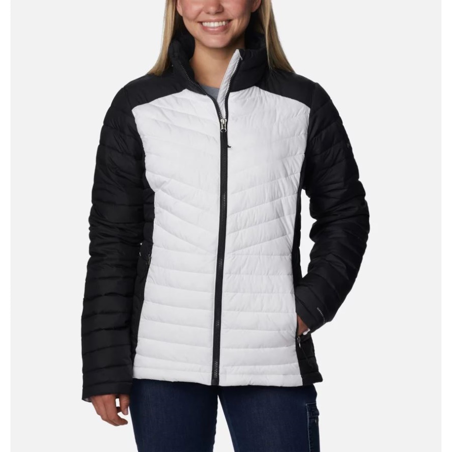 White/Black Columbia Sale Women's Slope Edge Jacket