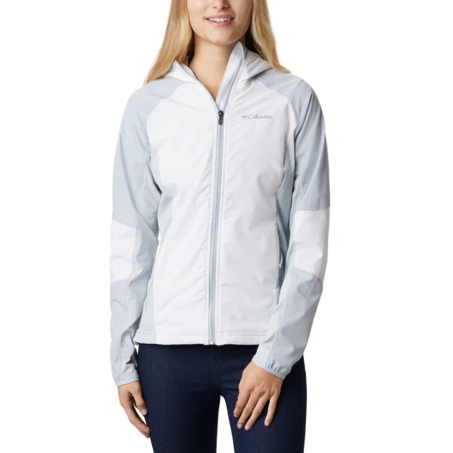 White/Cirrus Grey Columbia Sale Women's Sweet As Softshell Hoodie
