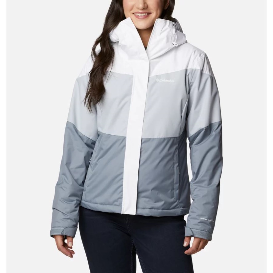 White/Cirrus Grey/Tradewinds Grey Women's Tipton Peak II Insulated Jacket Columbia Sale