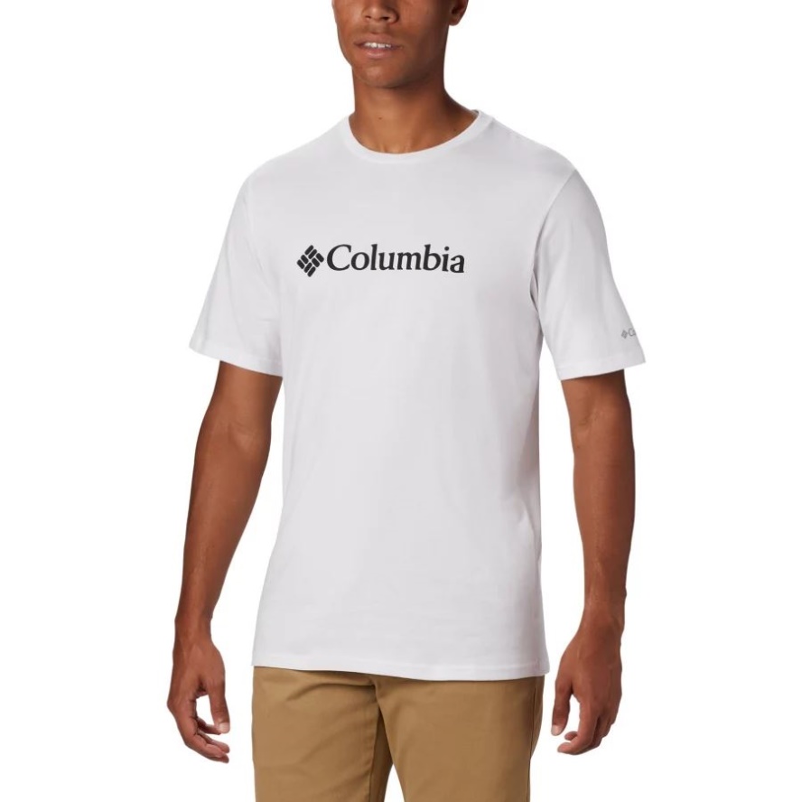 White Columbia Sale Men's CSC Basic Logo Tee