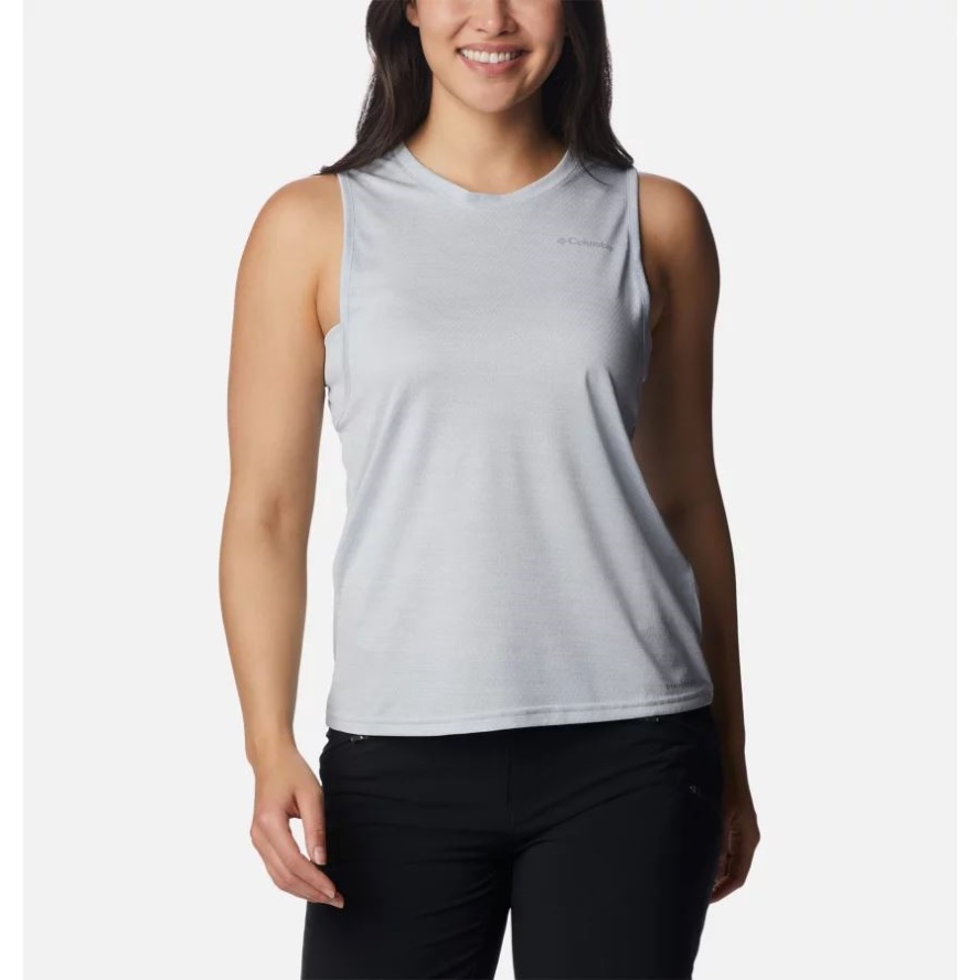 White Heather Columbia Sale Women's Alpine Chill Zero Technical Tank Top