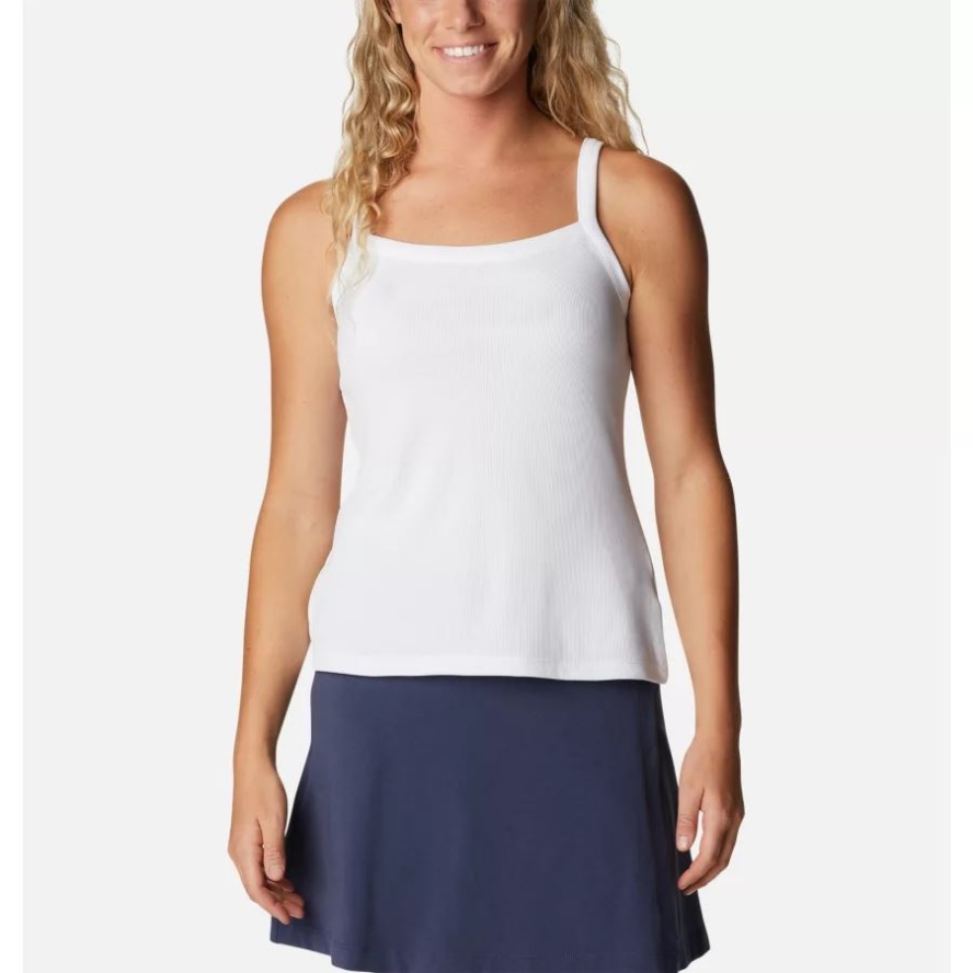 White Women's Stanley Park Tank Columbia Sale