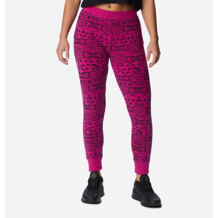 Wild Fuchsia 80s Stripe Tonal Women's Holly Hideaway Leggings Columbia Sale