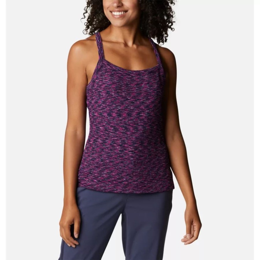 Wild Fuchsia Spacedye Columbia Sale Women's Stanley Park Tank