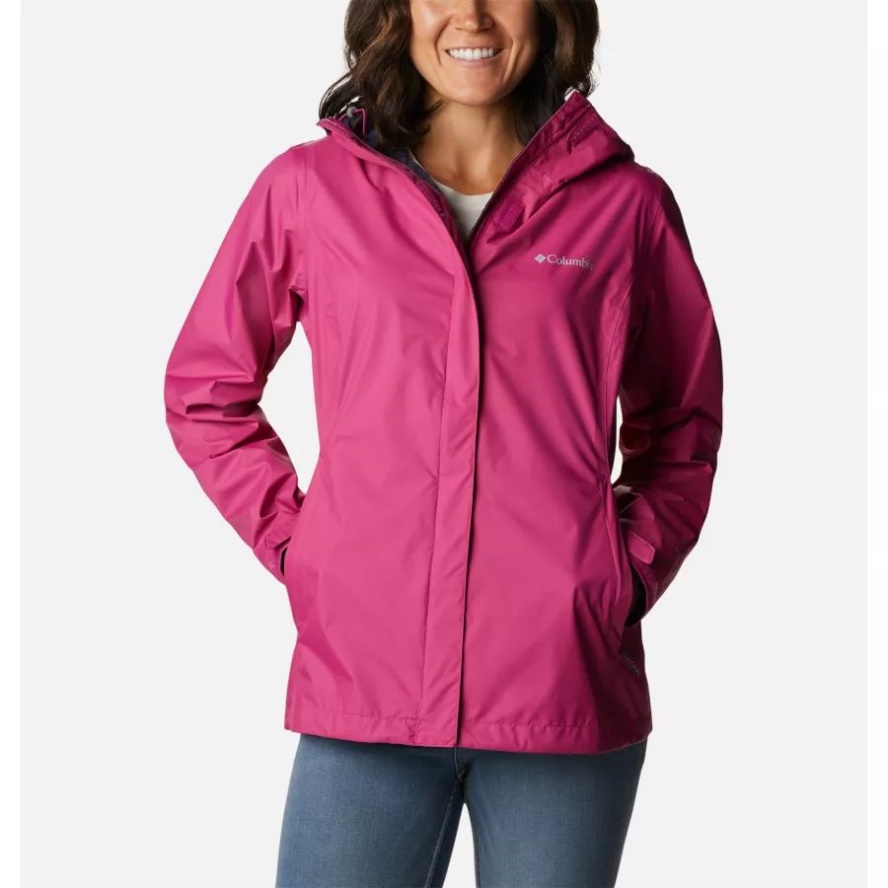 Wild Fuchsia Women's Arcadia II Rain Jacket Columbia Sale