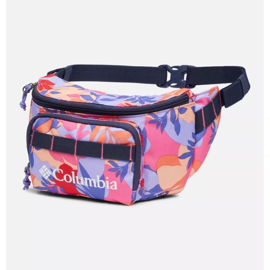 Wild Geranium Floriated Zigzag 1L Hip Pack Columbia Sale